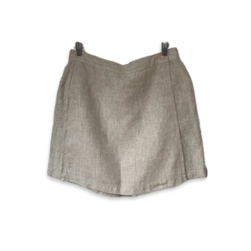 The Territory Ahead 100% Linen Skort Size 12 NWT